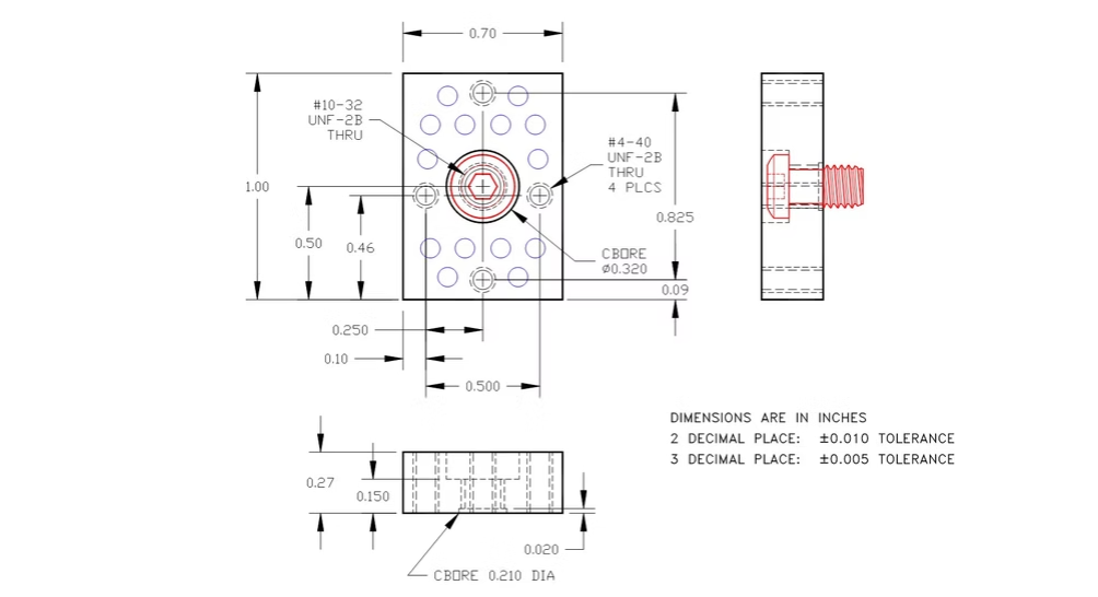 Model 2230-BLK <span>Orthogonal Mounting Block</span>