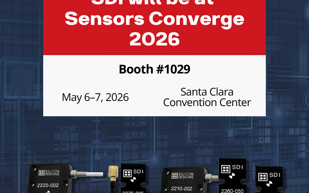 SDI Brings MEMS DC Accelerometers to Sensors Converge 2026