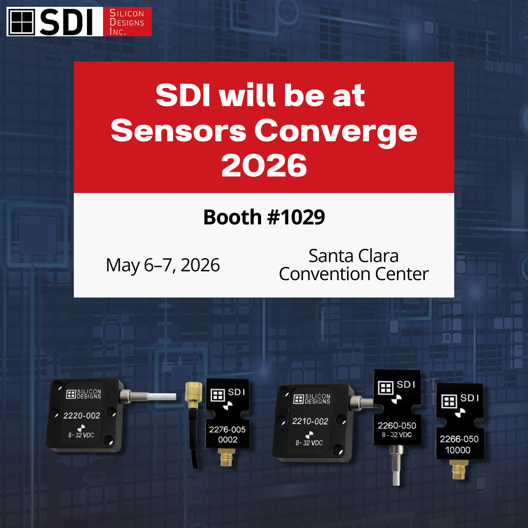 SDI Brings MEMS DC Accelerometers to Sensors Converge 2026