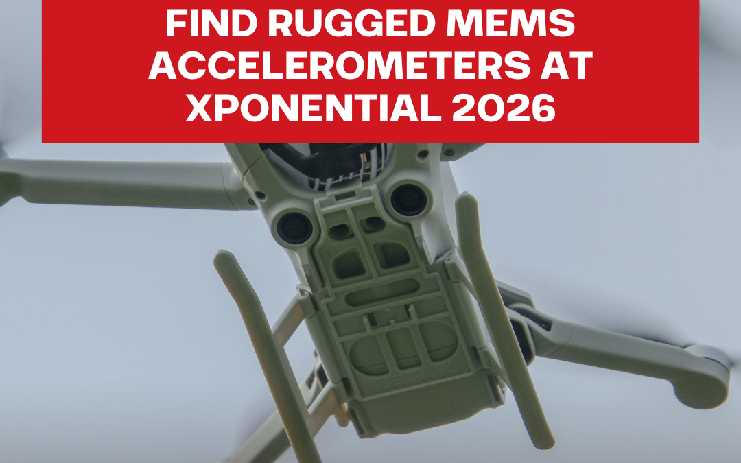 Rugged MEMS DC Accelerometers at XPONENTIAL 2026